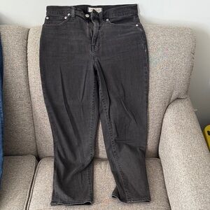 Madewell Women’s Black Denim Jeans